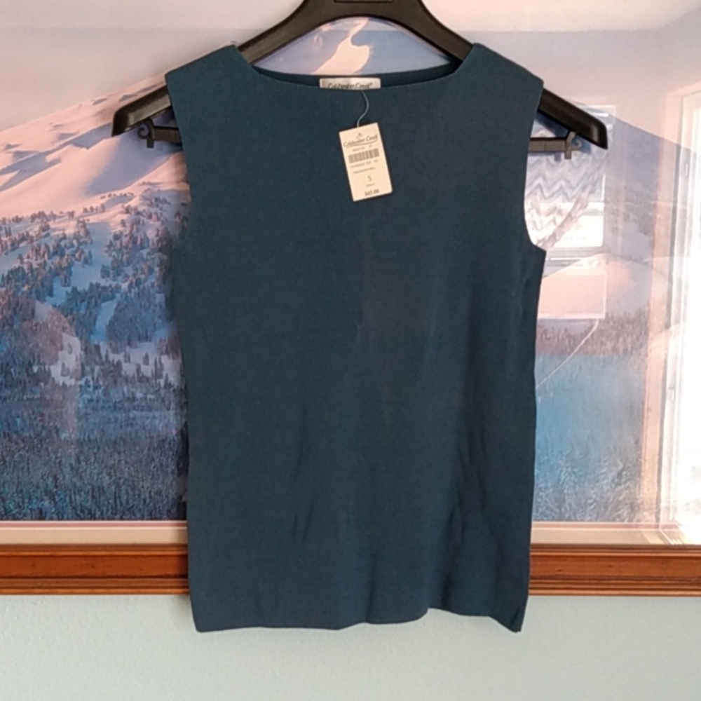 Coldwater Creek sweater knit shell